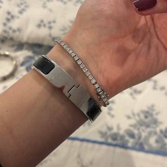 Black Hermes bracelet authentic with bag - Picture 4 of 8